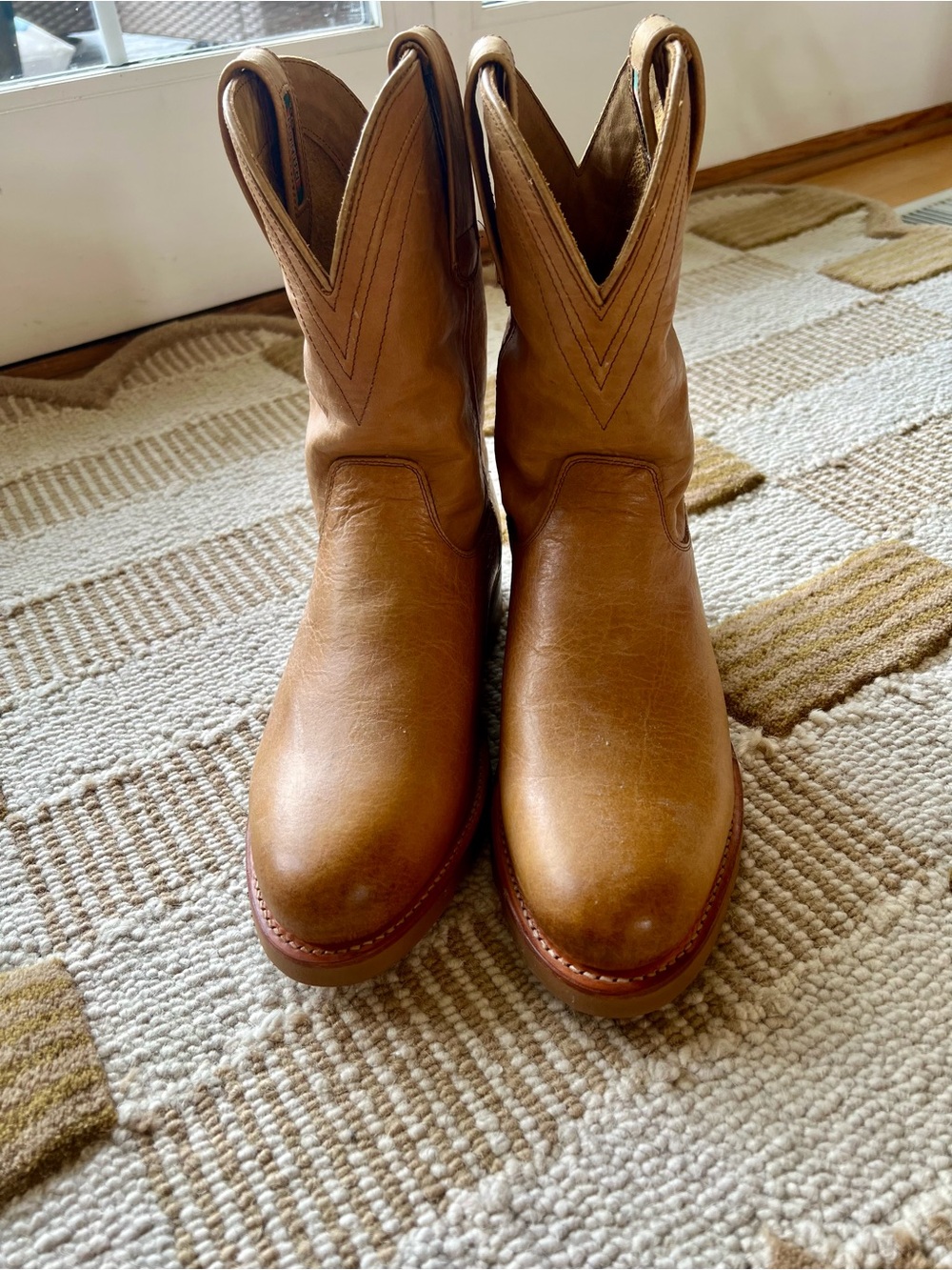 Tecovas Men's Tan Leather Western Boots